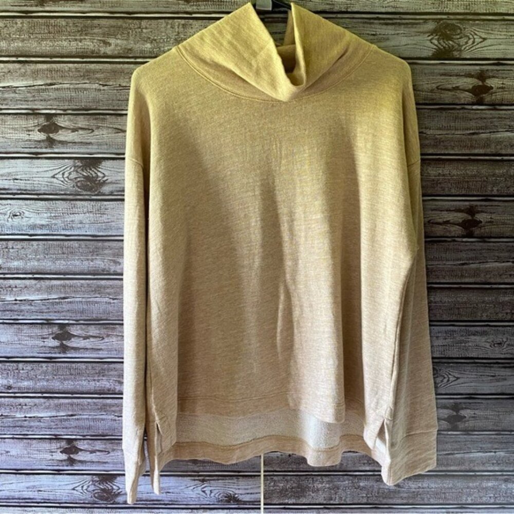 NWT J Crew Women's Vintage Fleece‎ Long-Sleeved Pullover Size M